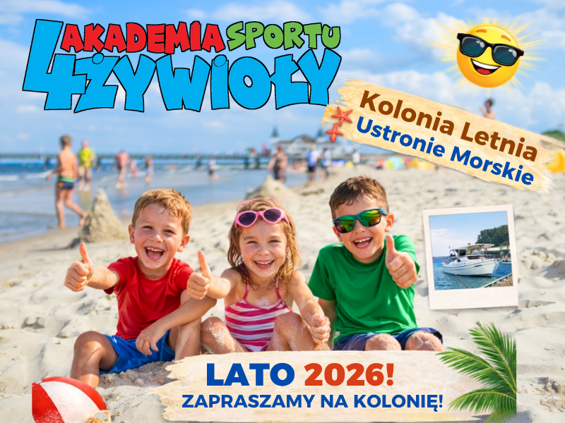 Kolonia letnia Ustronie Morskie 2026