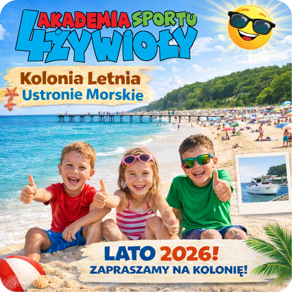 Kolonia letnia Ustronie Morskie 2026